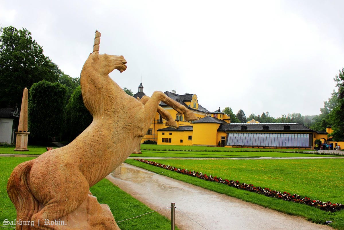 [奧地利] 薩爾斯堡 Salzburg 海布倫宮(超high機關噴泉、真善美場景)+莫札特故居