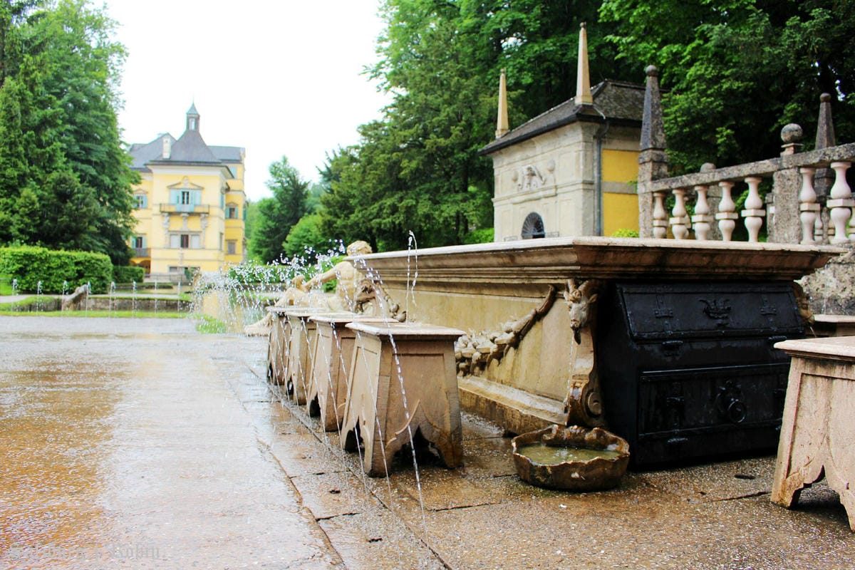[奧地利] 薩爾斯堡 Salzburg 海布倫宮(超high機關噴泉、真善美場景)+莫札特故居
