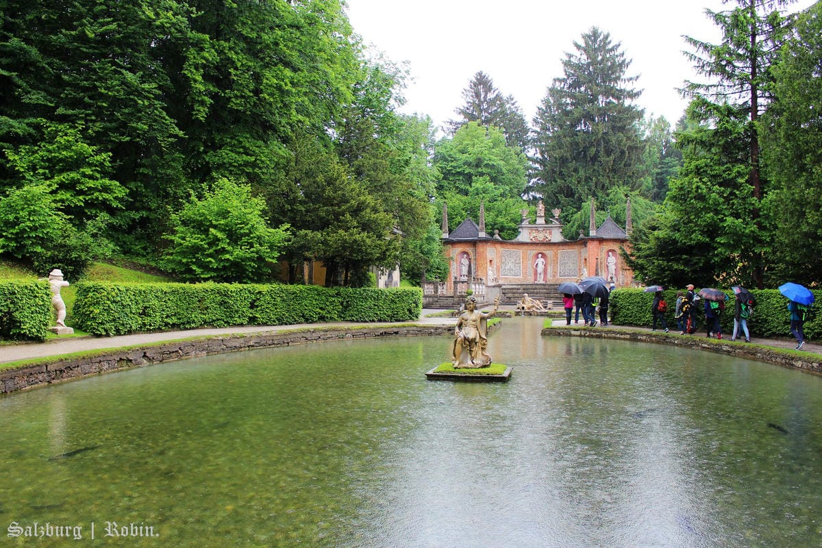 [奧地利] 薩爾斯堡 Salzburg 海布倫宮(超high機關噴泉、真善美場景)+莫札特故居
