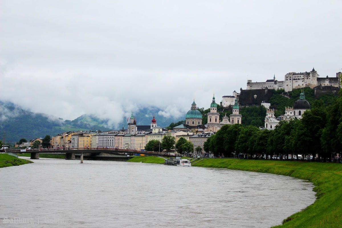 [奧地利] 薩爾斯堡Salzburg舊城區漫遊(上)：米拉貝爾宮、河岸、全城最優view-現代博物館觀景台、洗馬池…