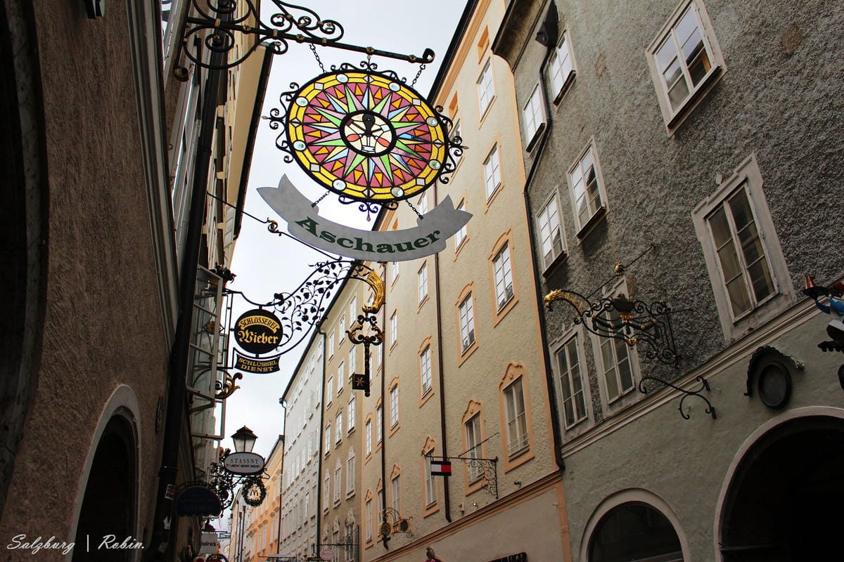 [奧地利] 薩爾斯堡Salzburg舊城區漫遊(中)：薩爾河遊船、格特萊第街、莫札特出生地、大教堂區