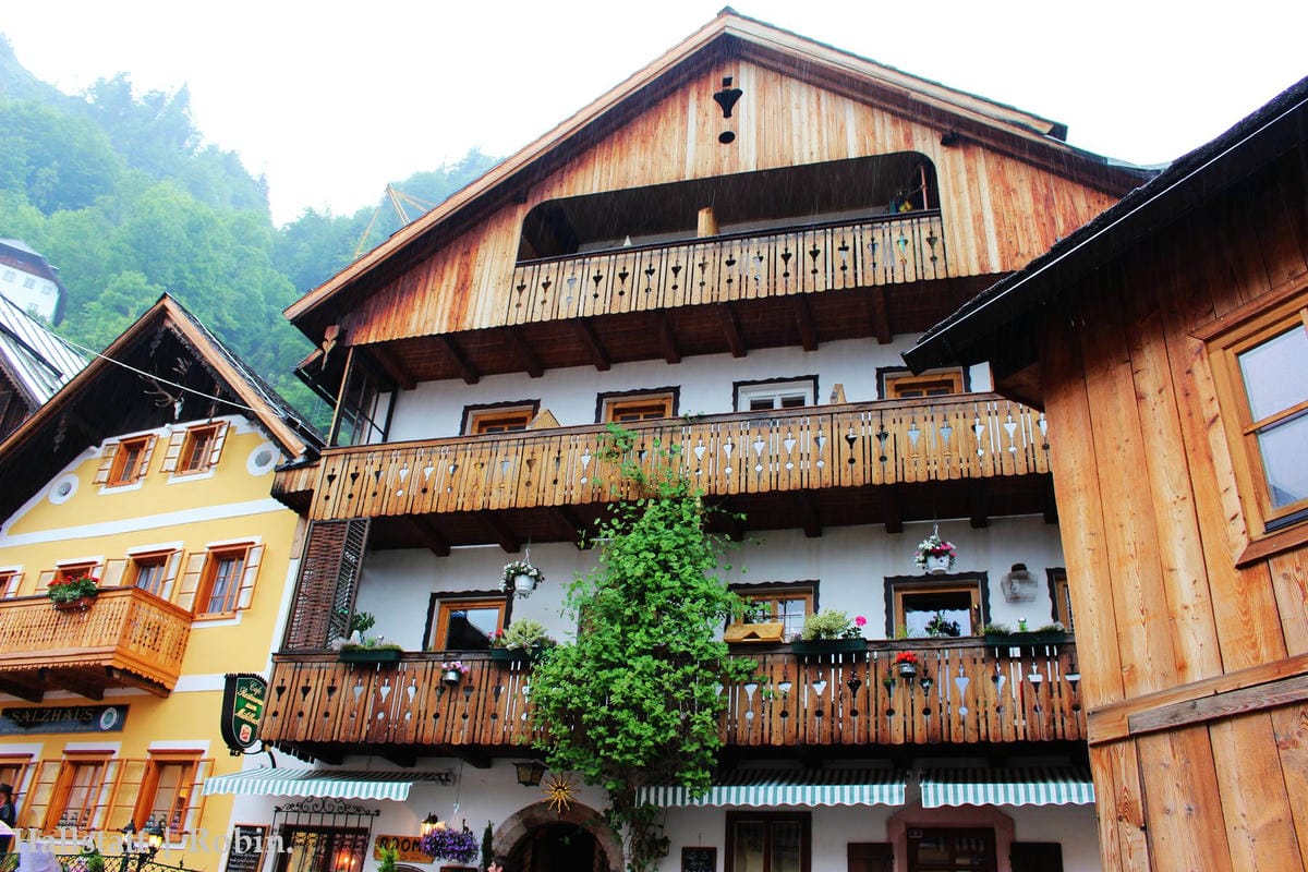 [奧地利] Hallstatt住宿分享：Cafe Restaurant zum Mühlbach–溫馨民宿、近小鎮碼頭、超棒湖景陽台!