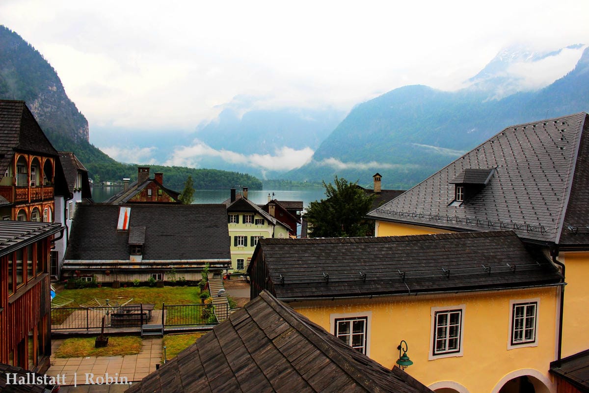 [奧地利] Hallstatt住宿分享：Cafe Restaurant zum Mühlbach–溫馨民宿、近小鎮碼頭、超棒湖景陽台!