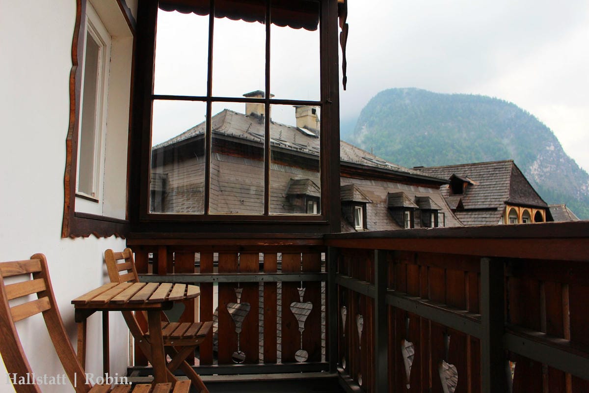 [奧地利] Hallstatt住宿分享：Cafe Restaurant zum Mühlbach–溫馨民宿、近小鎮碼頭、超棒湖景陽台!