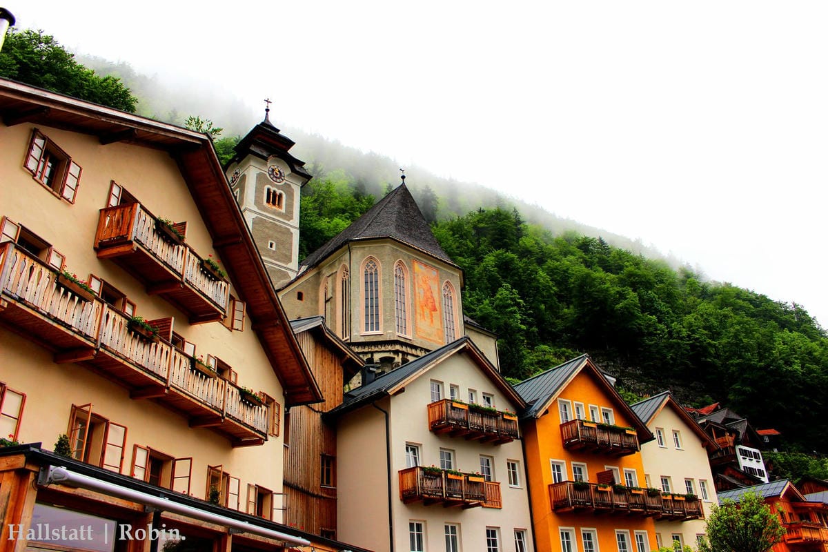 [奧地利] Hallstatt住宿分享：Cafe Restaurant zum Mühlbach–溫馨民宿、近小鎮碼頭、超棒湖景陽台!