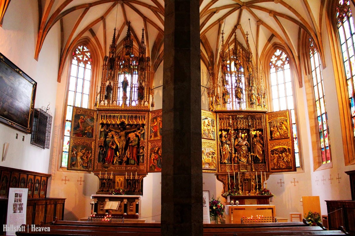 [奧地利] Hallstatt印象(上) -小鎮漫步、湖畔、教堂、骨頭屋、鱒魚料理