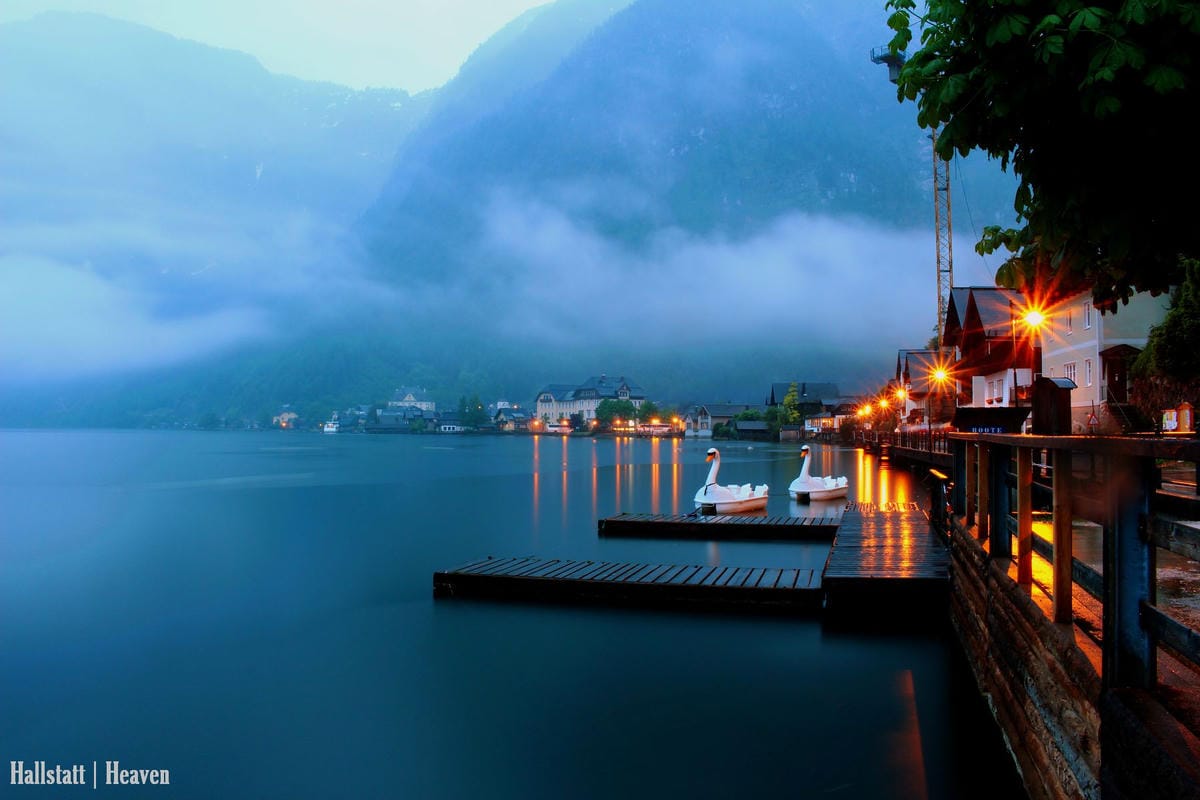 [奧地利] Hallstatt印象(上) -小鎮漫步、湖畔、教堂、骨頭屋、鱒魚料理