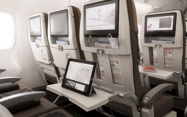 瑞士航空SWISS發表777-300ER新機客艙設計–三艙等、溫暖歐洲美學，2016年正式營運!