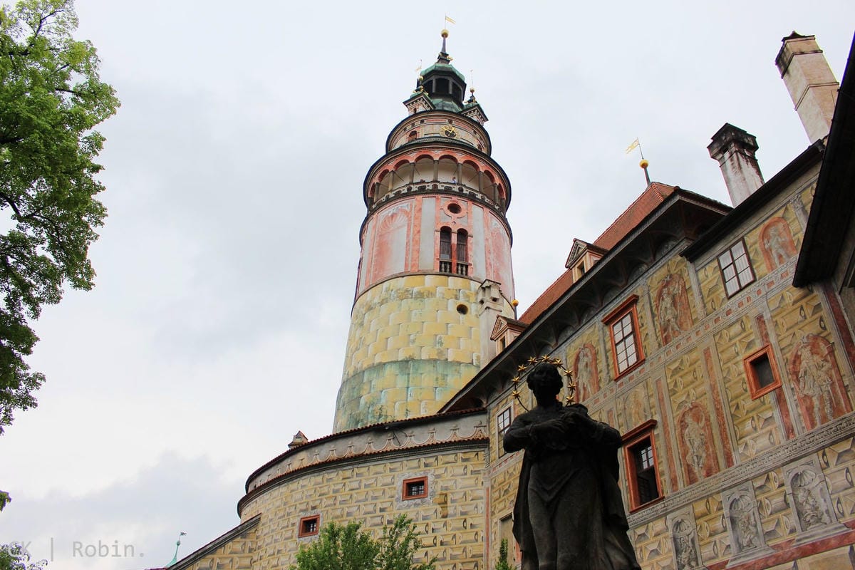 [捷克] Český Krumlov庫倫洛夫印象–聯合國文化遺產童話小鎮、城堡、城塔、花園