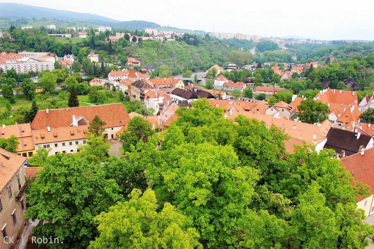 [捷克] Český Krumlov庫倫洛夫印象–聯合國文化遺產童話小鎮、城堡、城塔、花園