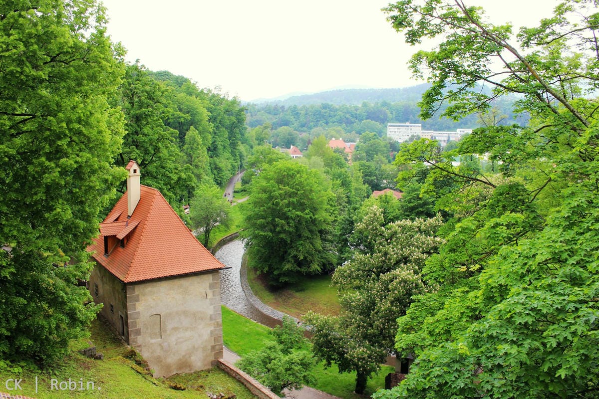 [捷克] Český Krumlov庫倫洛夫印象–聯合國文化遺產童話小鎮、城堡、城塔、花園