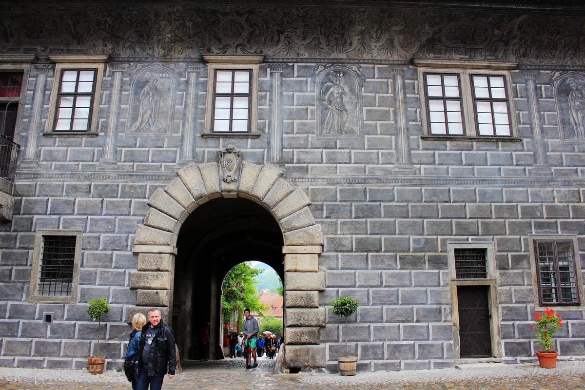 [捷克] Český Krumlov庫倫洛夫印象–聯合國文化遺產童話小鎮、城堡、城塔、花園