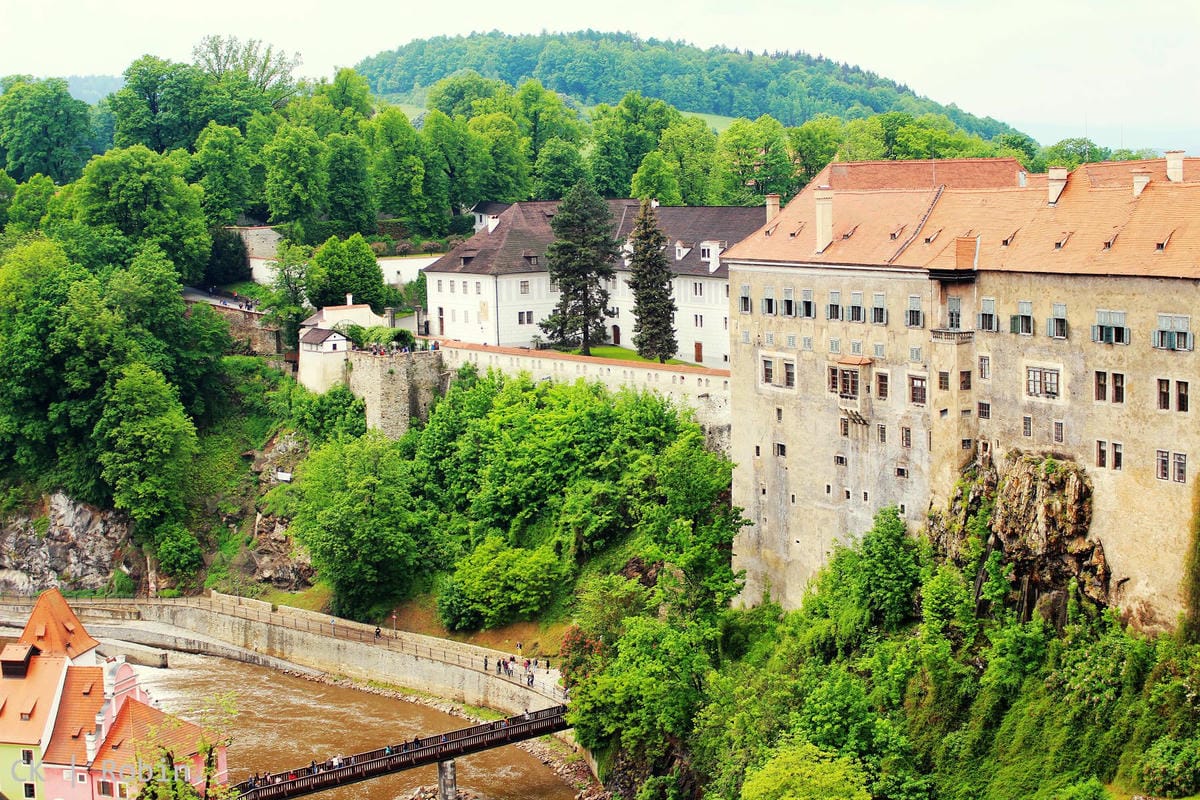 [捷克] Český Krumlov庫倫洛夫印象–聯合國文化遺產童話小鎮、城堡、城塔、花園
