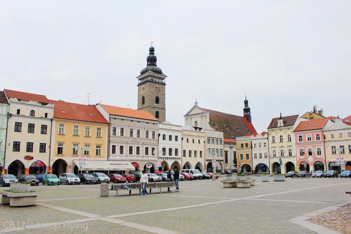[捷克] České Budějovice(捷克布傑約維采)印象 -捷克最美Hluboká城堡、黑塔、市政廳廣場