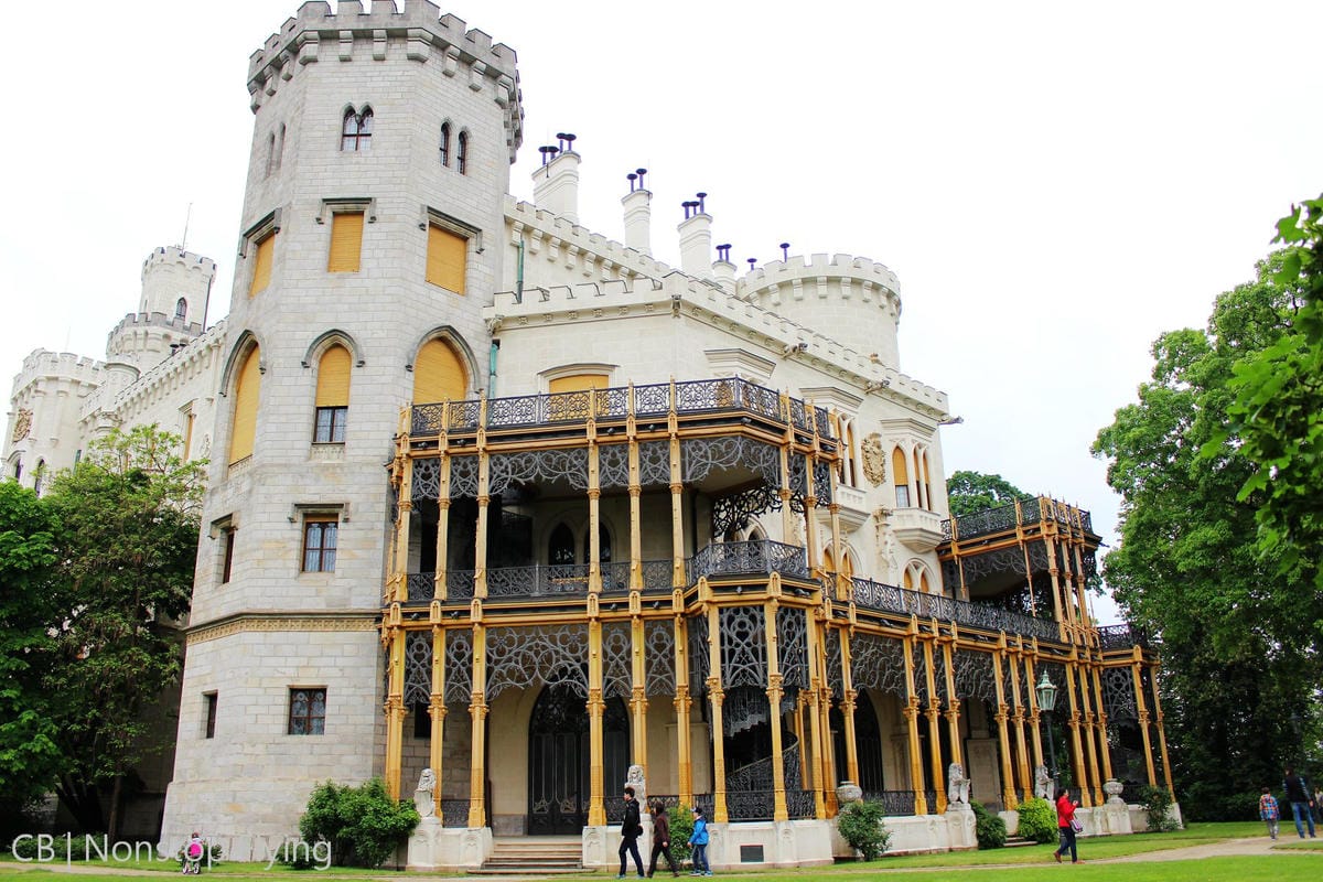 [捷克] České Budějovice(捷克布傑約維采)印象 -捷克最美Hluboká城堡、黑塔、市政廳廣場