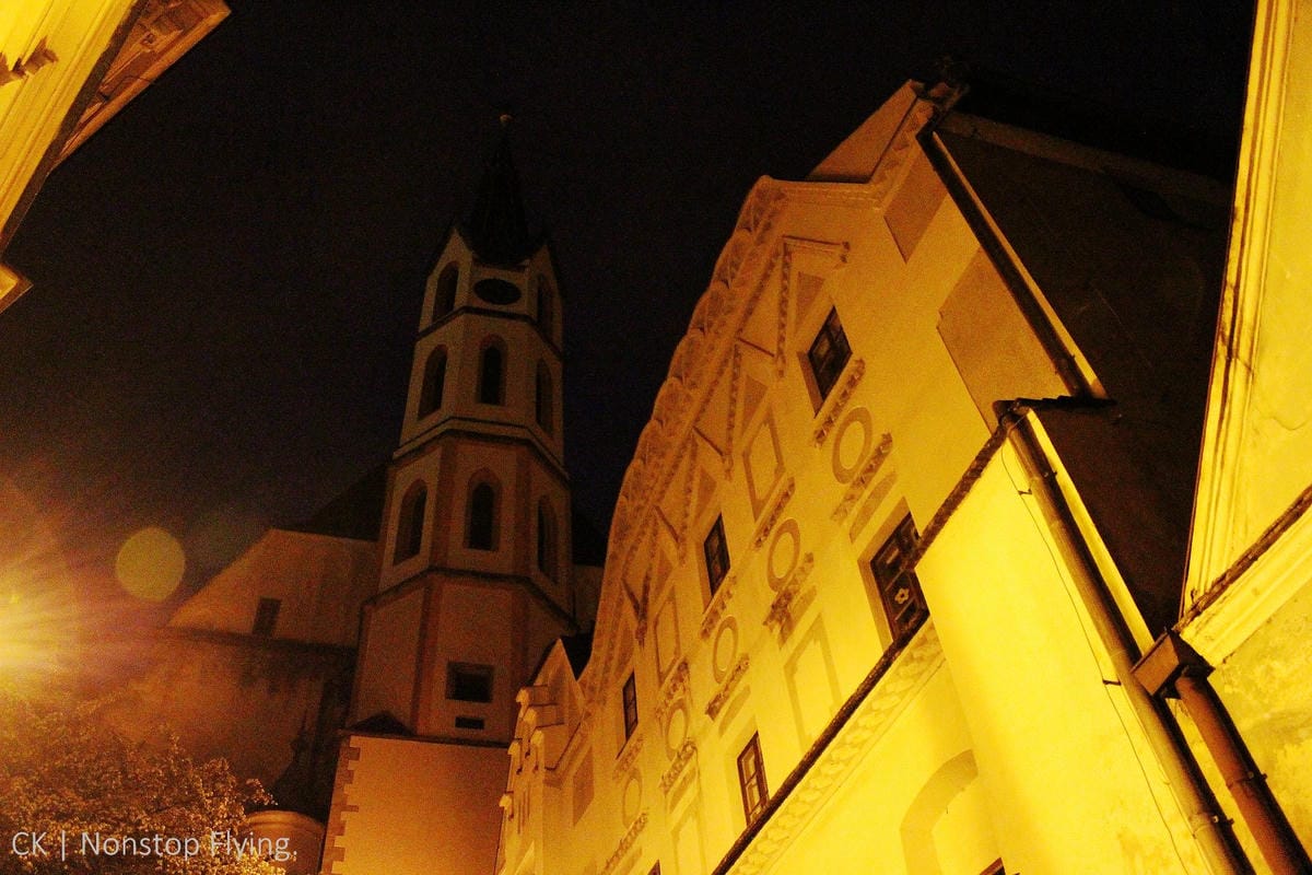 [捷克] Český Krumlov庫倫洛夫之夜 -波西米亞傳統料理、童話小鎮夜景