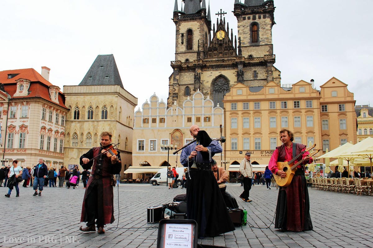 [捷克] 布拉格印象(上)-舊城廣場、舊市政廳鐘樓觀景台、克萊門特學院(世界最美圖書館)、查理大橋、布拉格城堡
