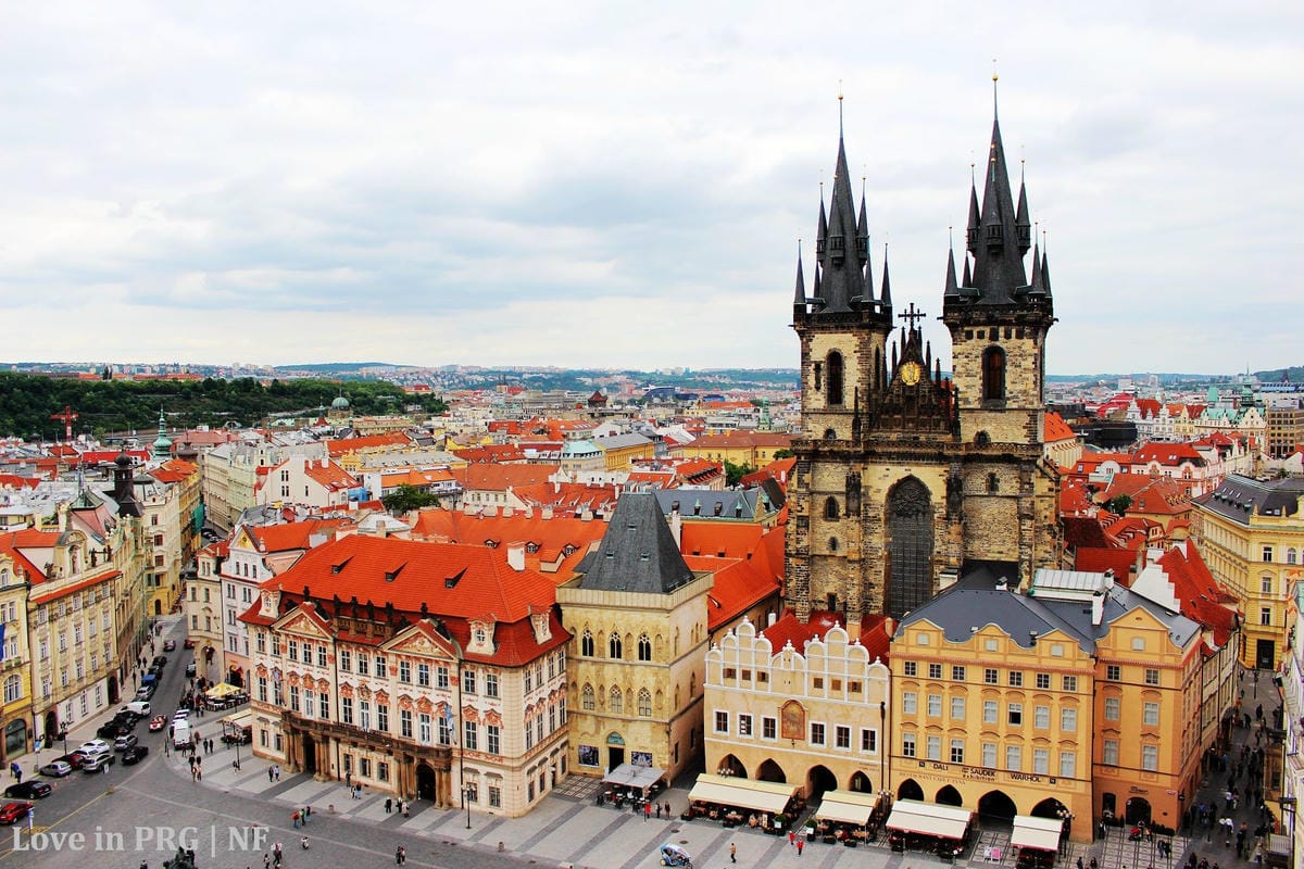 [捷克] 布拉格印象(上)-舊城廣場、舊市政廳鐘樓觀景台、克萊門特學院(世界最美圖書館)、查理大橋、布拉格城堡