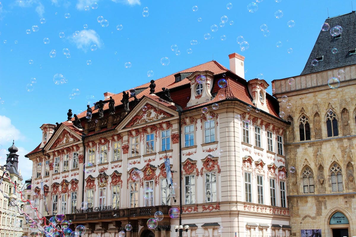 [捷克] 布拉格印象(下)-哈維爾市集、煙囪捲、St.Giles教堂、高堡區暮色