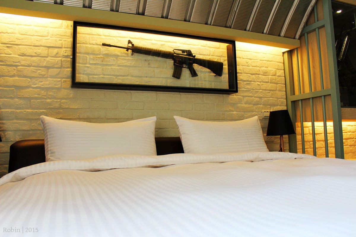 金門 823行館 住宿心得 – 金門唯一軍事風飯店，超帥軍械式風格房，軍事迷必住!