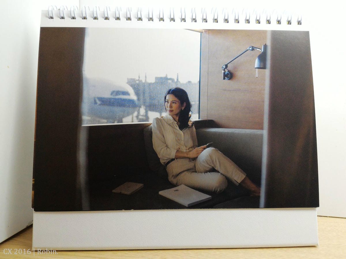 [開箱] 國泰航空2016年月曆
