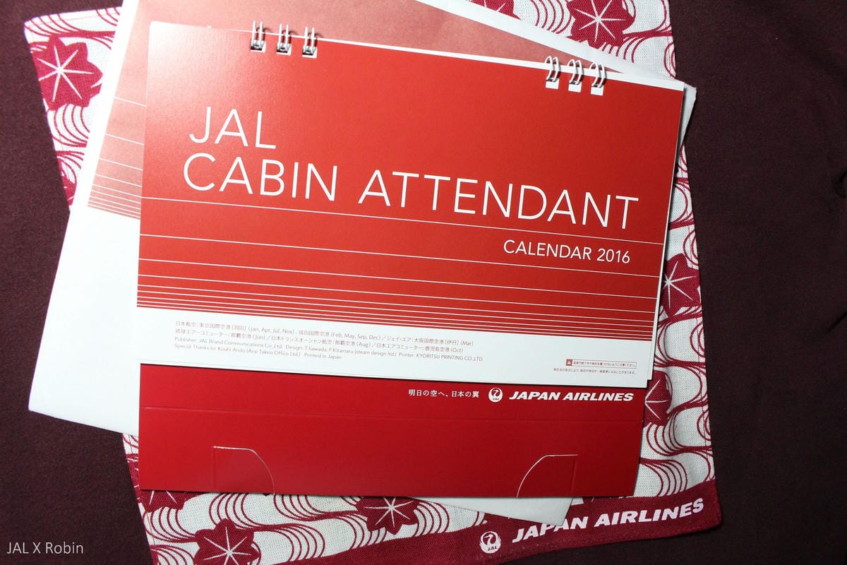 [開箱] 日本航空2016年月曆 － FLEET CALENDAR/ATTENDANT CALENDAR，航空迷夢幻收藏!