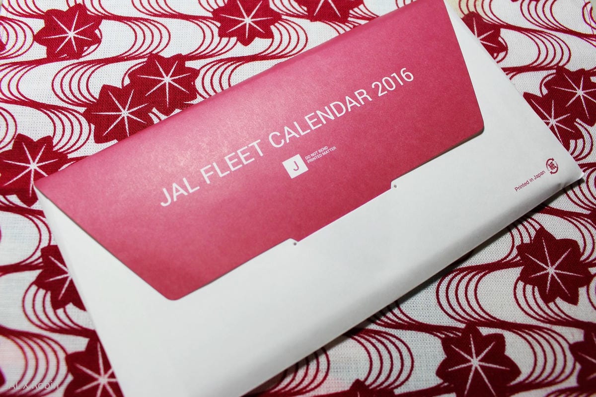 [開箱] 日本航空2016年月曆 － FLEET CALENDAR/ATTENDANT CALENDAR，航空迷夢幻收藏!