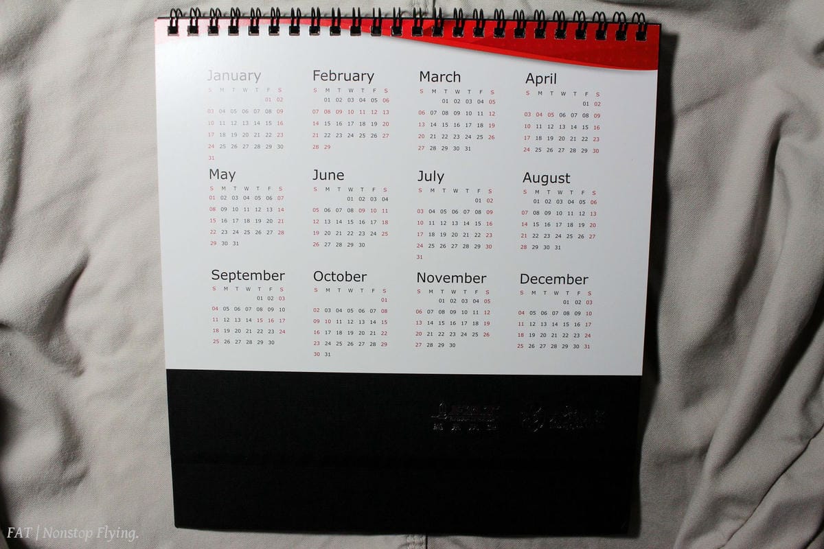 [開箱] 遠東航空 2016年月曆–NEW LOOK。迎接新遠航。新氣象!