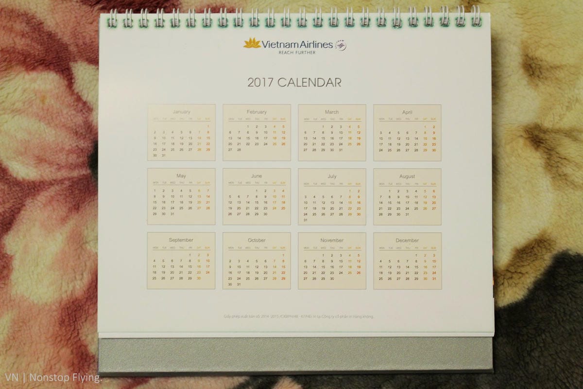 [開箱] 越南航空 2016年月曆 – 探索越南世界遺產無窮魅力!