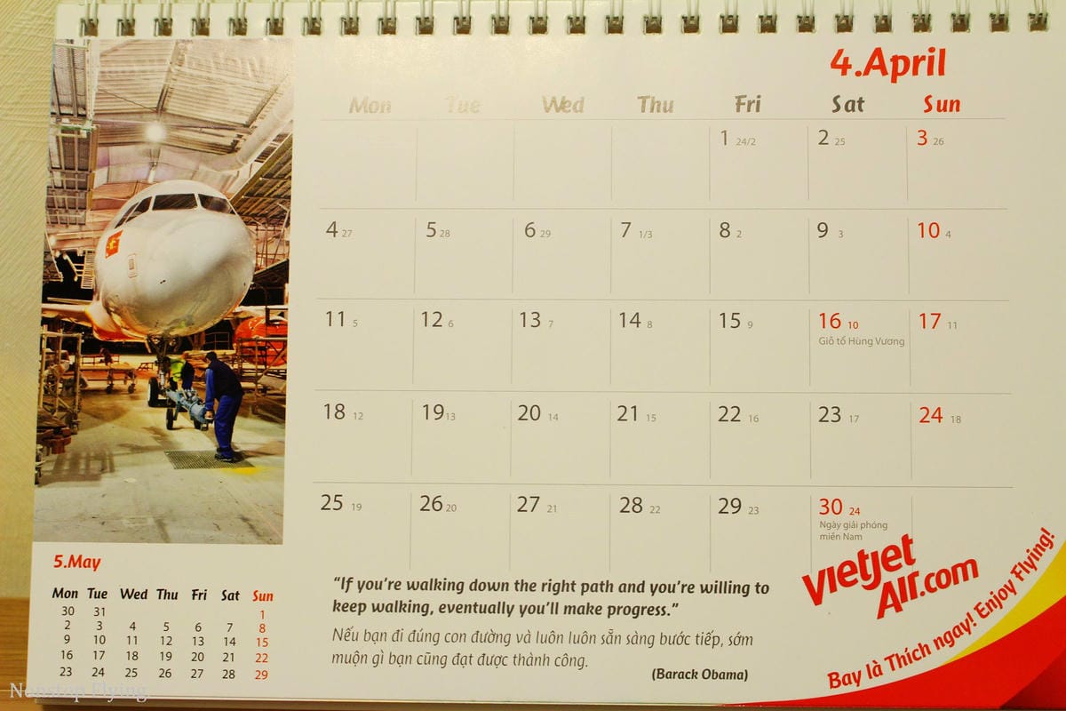 [開箱] 越捷航空 2016年月曆 – 乘客瘋搶、史上最火辣，看了讓人鼻血直流的航空公司月曆!