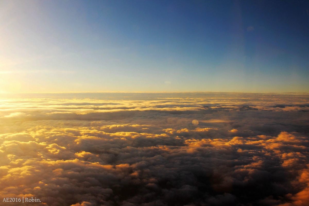 【華信航空2016~幸福曙光專機】飛行記錄 – 領先地面迎最美日出，空中看見台灣!