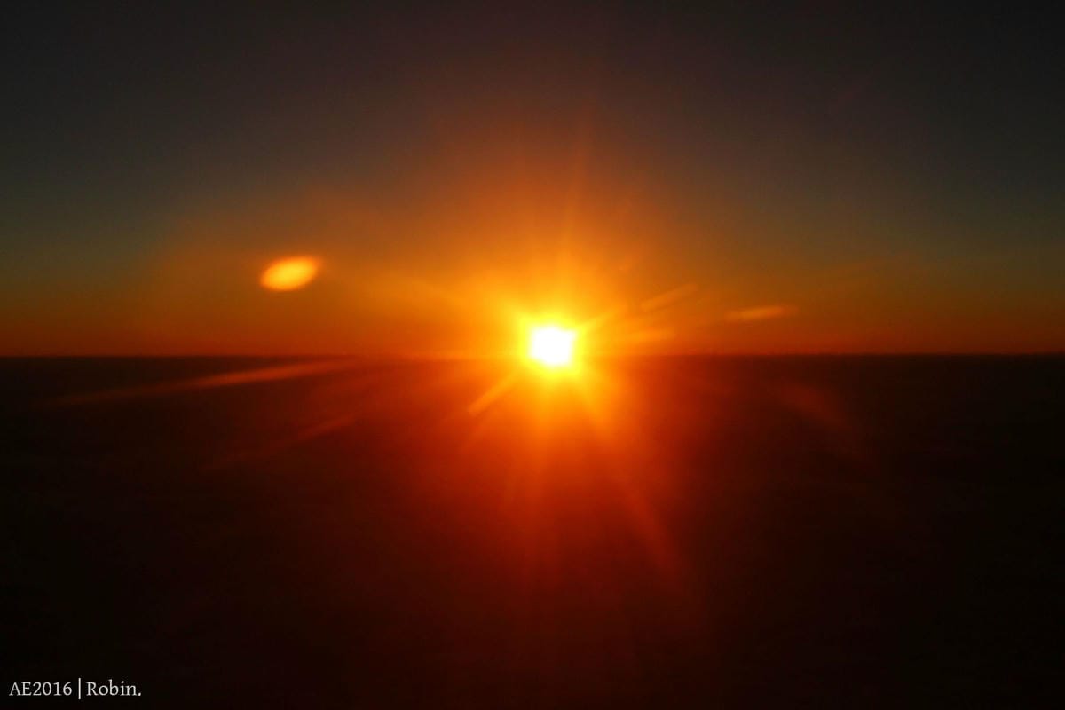 【華信航空2016~幸福曙光專機】飛行記錄 – 領先地面迎最美日出，空中看見台灣!