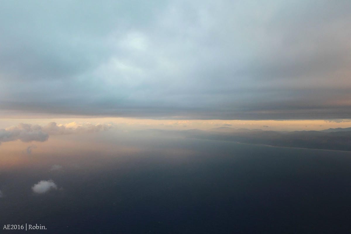 【華信航空2016~幸福曙光專機】飛行記錄 – 領先地面迎最美日出，空中看見台灣!