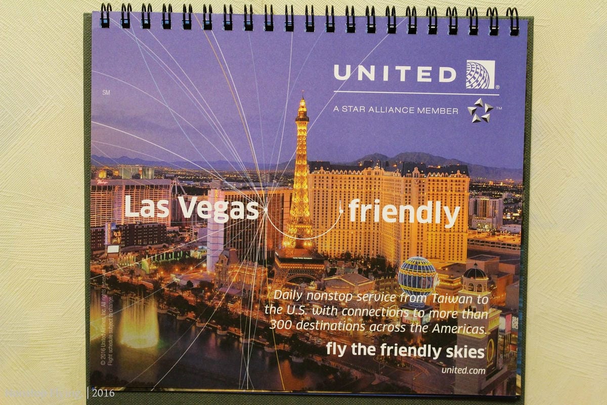 [開箱] 聯合航空 2016年月曆 – flyer ︶ friendly