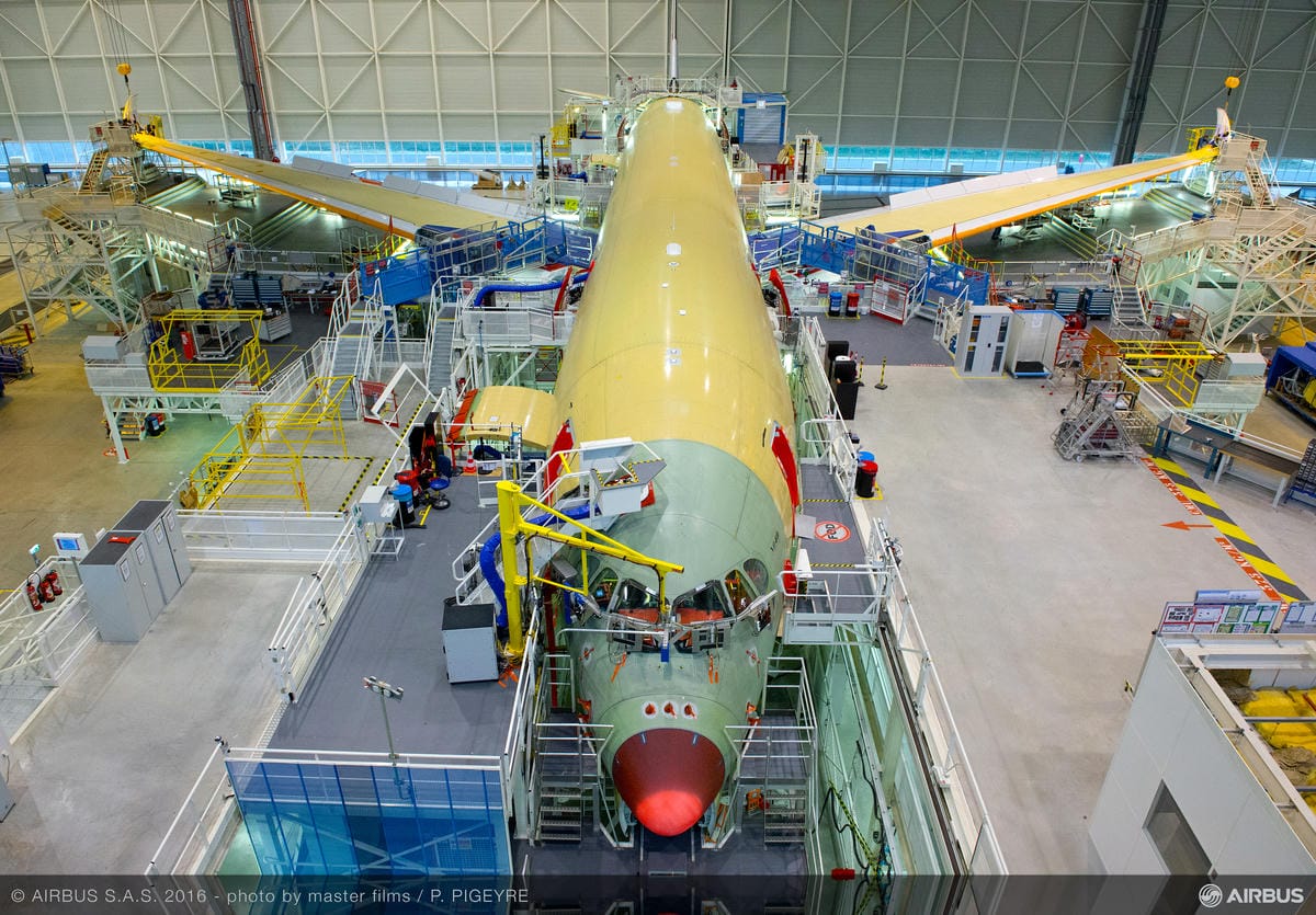 【華航A350特輯】華航首架A350機身組裝過程大揭密！垂直尾翼、小翼、各部零件組裝精彩圖輯