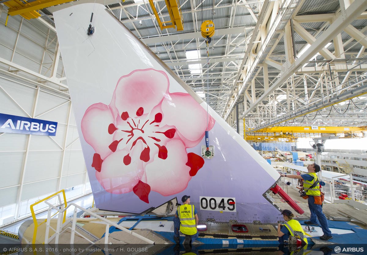 【華航A350特輯】華航首架A350機身組裝過程大揭密！垂直尾翼、小翼、各部零件組裝精彩圖輯