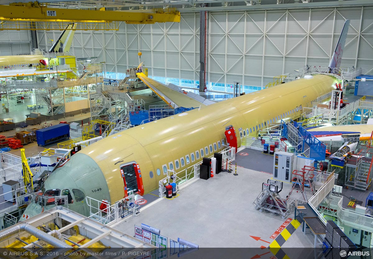 【華航A350特輯】華航首架A350機身組裝過程大揭密！垂直尾翼、小翼、各部零件組裝精彩圖輯