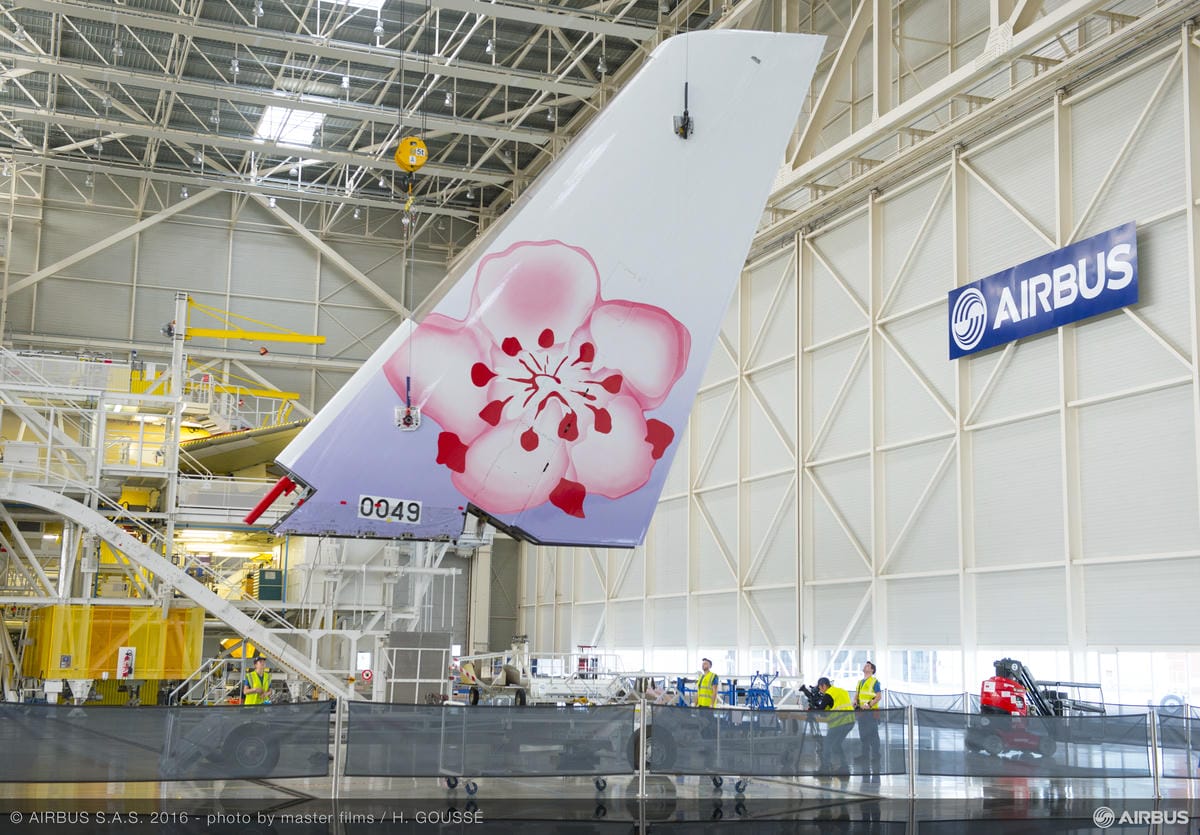 【華航A350特輯】華航首架A350機身組裝過程大揭密！垂直尾翼、小翼、各部零件組裝精彩圖輯