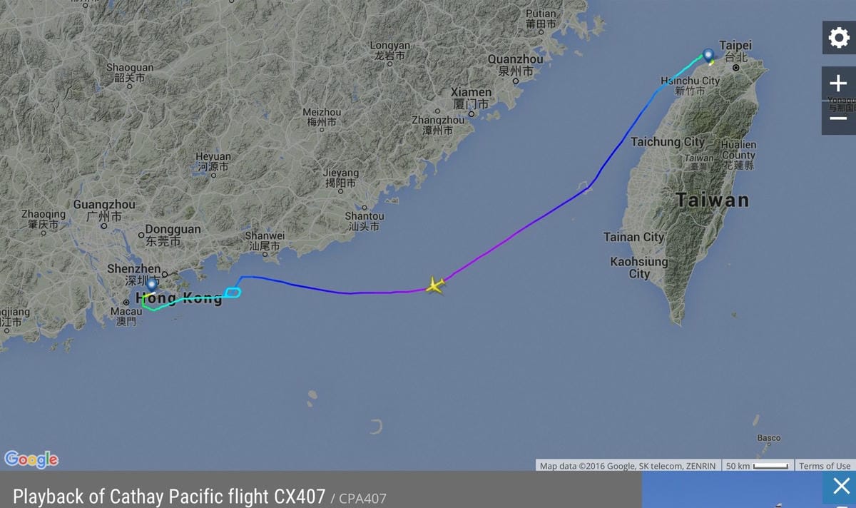 2016.05.27 國泰航空 CX407 台北-香港 商務艙飛行記錄-A330新地區性商務艙、完整服務、餐點介紹 - 第65張圖 2016.05.27 國泰航空 CX407 台北-香港 商務艙飛行記錄-A330新地區性商務艙、完整服務、餐點介紹
