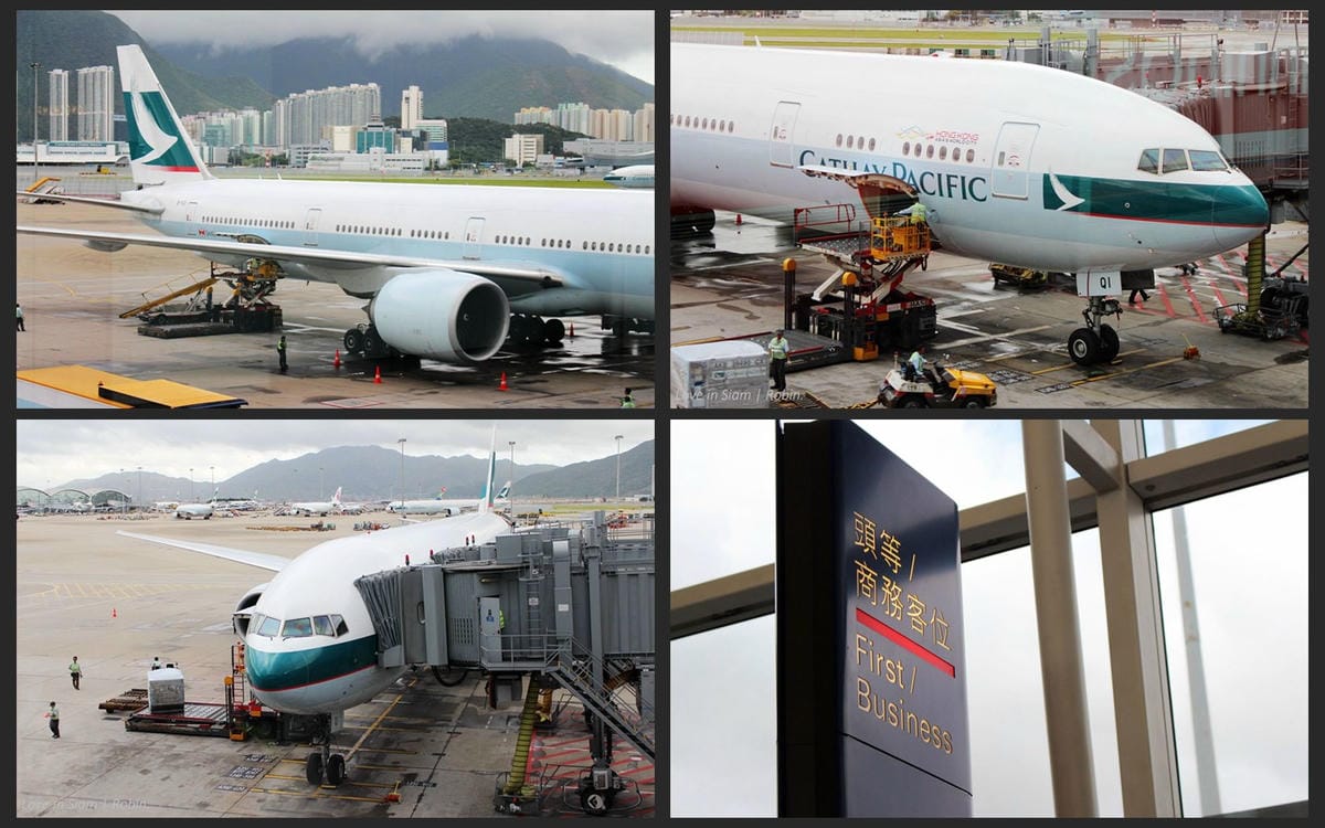 2016.05.27 國泰航空 CX701 香港-曼谷 77W頭等艙飛行記錄-詳盡服務、餐點介紹,帶你吃飽喝足躺著飛! - 第3張圖 2016.05.27 國泰航空 CX701 香港-曼谷 77W頭等艙飛行記錄-詳盡服務、餐點介紹,帶你吃飽喝足躺著飛!