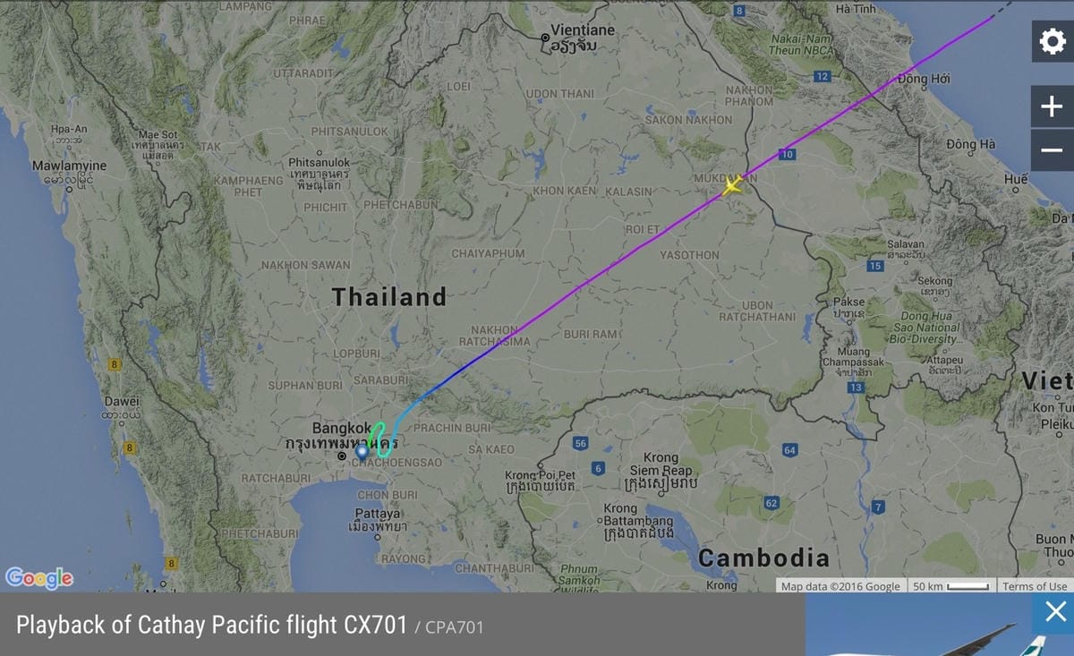 2016.05.27 國泰航空 CX701 香港-曼谷 77W頭等艙飛行記錄-詳盡服務、餐點介紹,帶你吃飽喝足躺著飛! - 第60張圖 2016.05.27 國泰航空 CX701 香港-曼谷 77W頭等艙飛行記錄-詳盡服務、餐點介紹,帶你吃飽喝足躺著飛!
