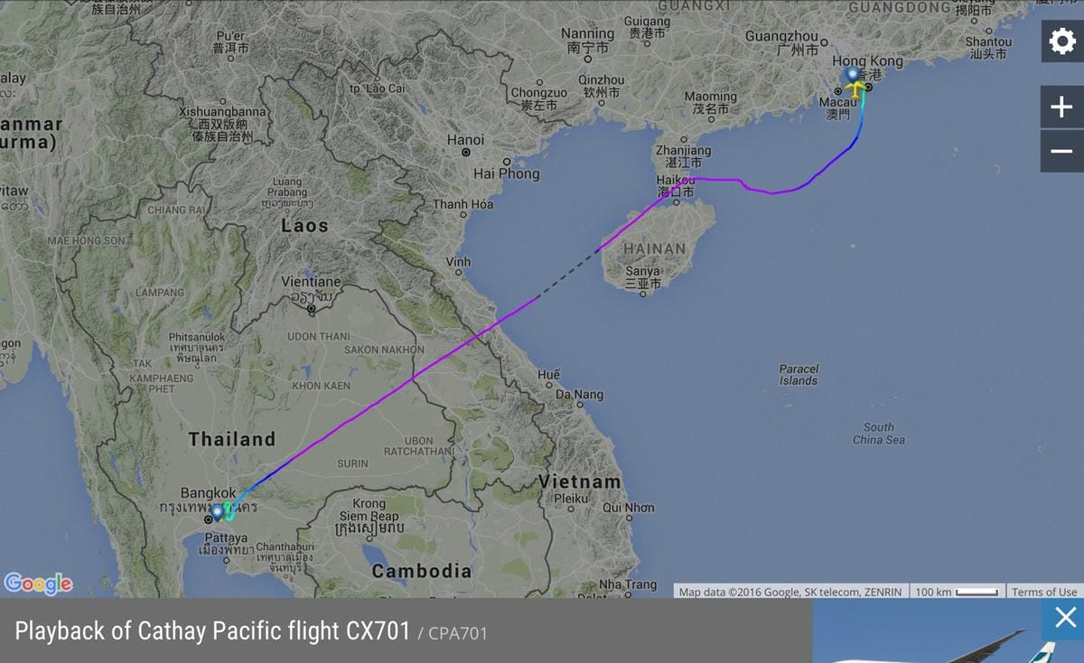 2016.05.27 國泰航空 CX701 香港-曼谷 77W頭等艙飛行記錄-詳盡服務、餐點介紹,帶你吃飽喝足躺著飛! - 第75張圖 2016.05.27 國泰航空 CX701 香港-曼谷 77W頭等艙飛行記錄-詳盡服務、餐點介紹,帶你吃飽喝足躺著飛!