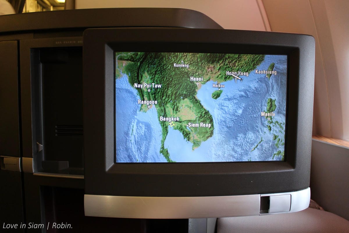 2016.05.27 國泰航空 CX701 香港-曼谷 77W頭等艙飛行記錄-詳盡服務、餐點介紹,帶你吃飽喝足躺著飛! - 第21張圖 2016.05.27 國泰航空 CX701 香港-曼谷 77W頭等艙飛行記錄-詳盡服務、餐點介紹,帶你吃飽喝足躺著飛!