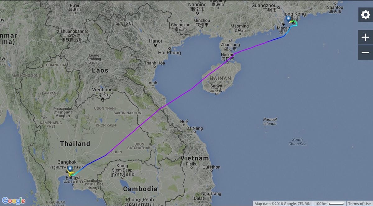 2016.05.31 國泰航空 CX700 曼谷-香港 商務艙飛行記錄-長程版反魚骨式A330、詳盡服務、餐點介紹! - 第59張圖 2016.05.31 國泰航空 CX700 曼谷-香港 商務艙飛行記錄-長程版反魚骨式A330、詳盡服務、餐點介紹!