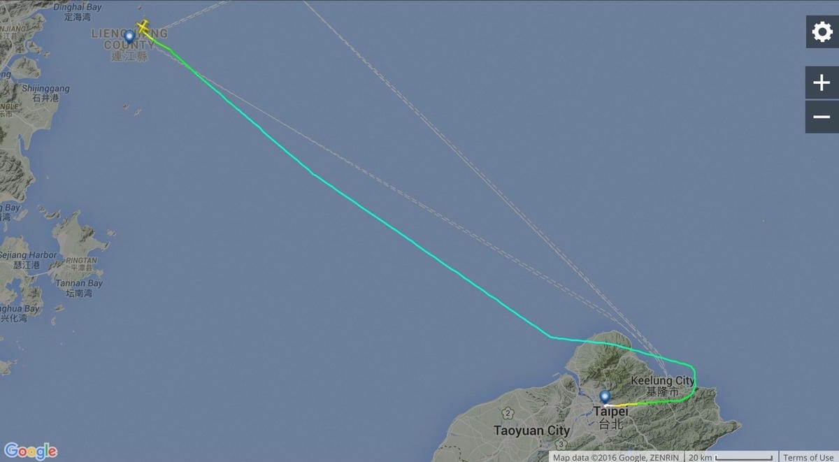 2016.06.23 立榮航空 B7-8786 馬祖北竿-台北松山 飛行記錄 -詳細圖文紀實 - 第63張圖 2016.06.23 立榮航空 B7-8786 馬祖北竿-台北松山 飛行記錄 -詳細圖文紀實