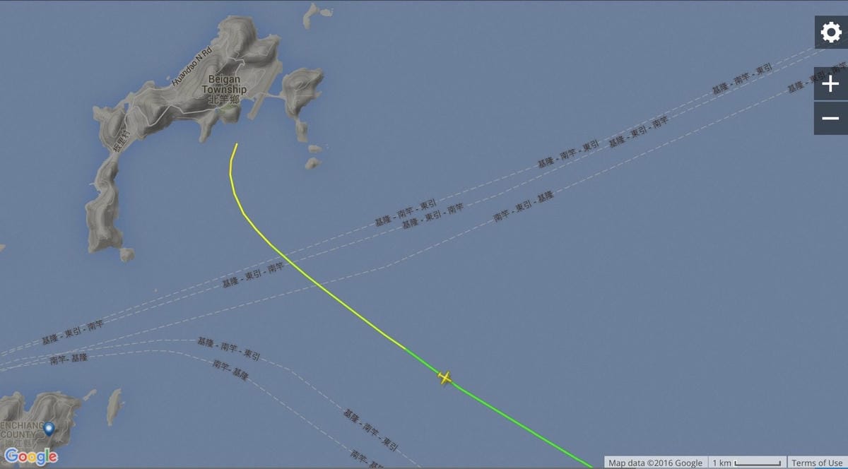 2016.06.23 立榮航空 B7-8786 馬祖北竿-台北松山 飛行記錄 -詳細圖文紀實 - 第37張圖 2016.06.23 立榮航空 B7-8786 馬祖北竿-台北松山 飛行記錄 -詳細圖文紀實