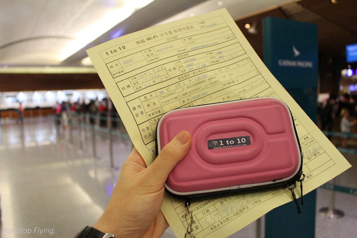 【泰國上網推薦】1to10 WiFi機 使用心得分享-機場取機還機超方便、價格合理、適合三兩旅伴共用、免拆換sim卡困擾!