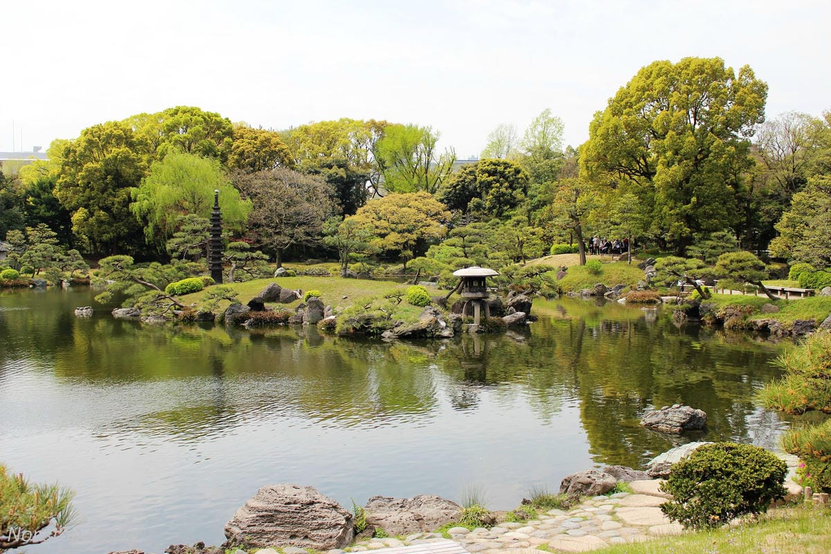 【日本東京】清澄庭園 -半藏門線/大江戶線徒步3分,經典日式庭園,春季賞櫻名所! - 第12張圖 【日本東京】清澄庭園 -半藏門線/大江戶線徒步3分,經典日式庭園,春季賞櫻名所!