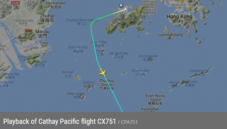 2017.06.24 國泰航空 CX751 香港HKG-曼谷BKK 飛行記錄 (777-300ER經濟艙) - 第30張圖 2017.06.24 國泰航空 CX751 香港HKG-曼谷BKK 飛行記錄 (777-300ER經濟艙)