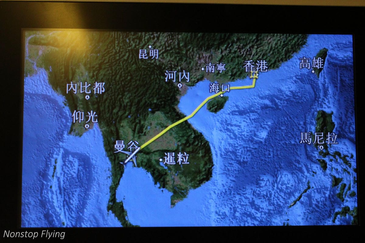 2017.06.24 國泰航空 CX751 香港HKG-曼谷BKK 飛行記錄 (777-300ER經濟艙) - 第59張圖 2017.06.24 國泰航空 CX751 香港HKG-曼谷BKK 飛行記錄 (777-300ER經濟艙)